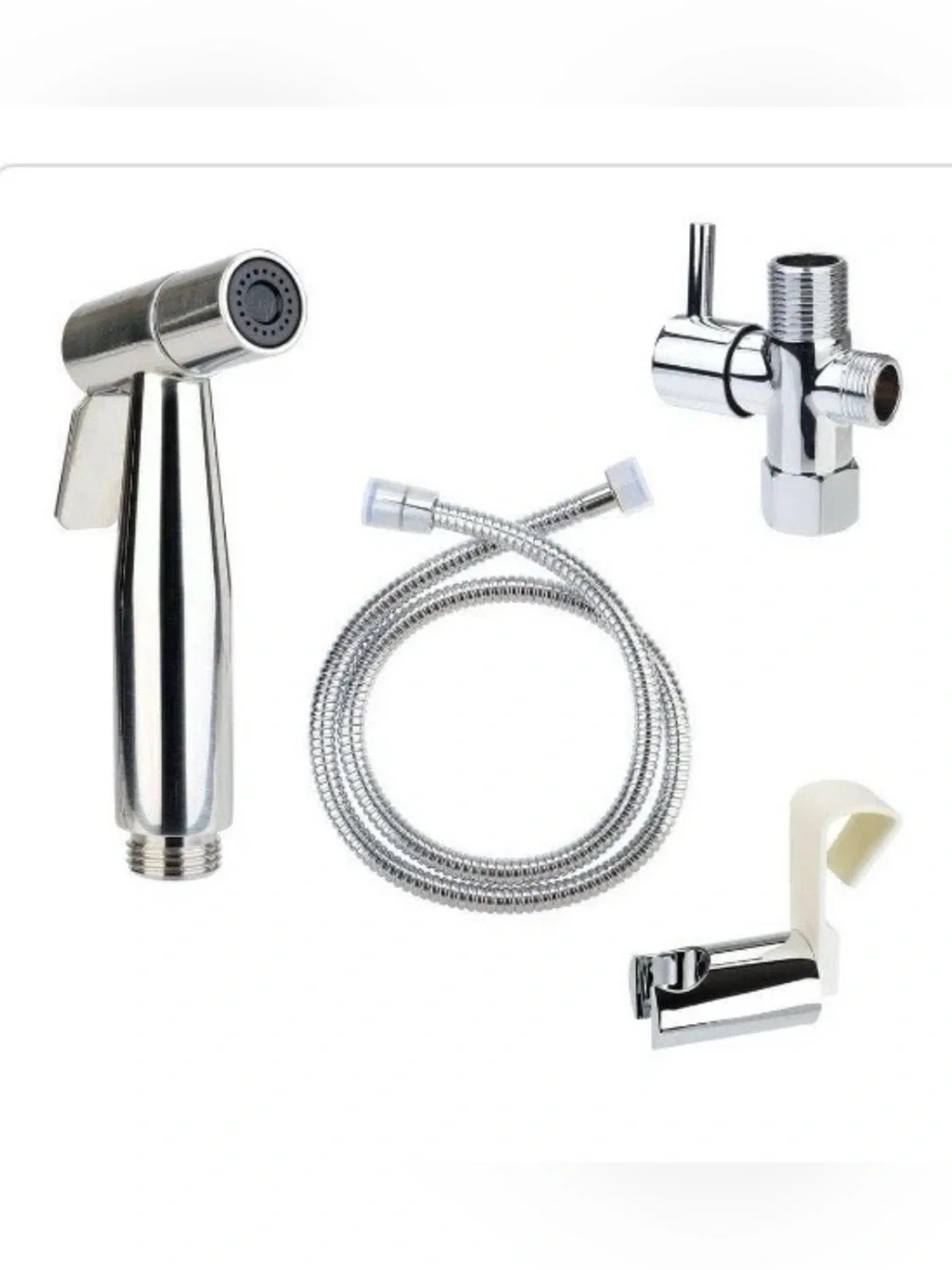 Brondell Luxury Hand-held Bidet Stainless Steel Sprayer NEW
